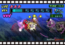 Screenshot på Viewtiful Joe (Amerikansk Version)