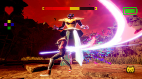 Screenshot på No More Heroes III (3) (inkl. Bonus Pin)