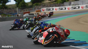 Screenshot på MotoGP 21
