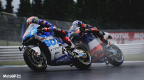 Screenshot på MotoGP 21