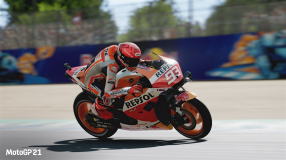 Screenshot på MotoGP 21