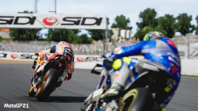 Screenshot på MotoGP 21