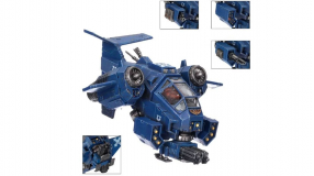 Screenshot på Warhammer 40K Space Marines - Stormhawk Interceptor