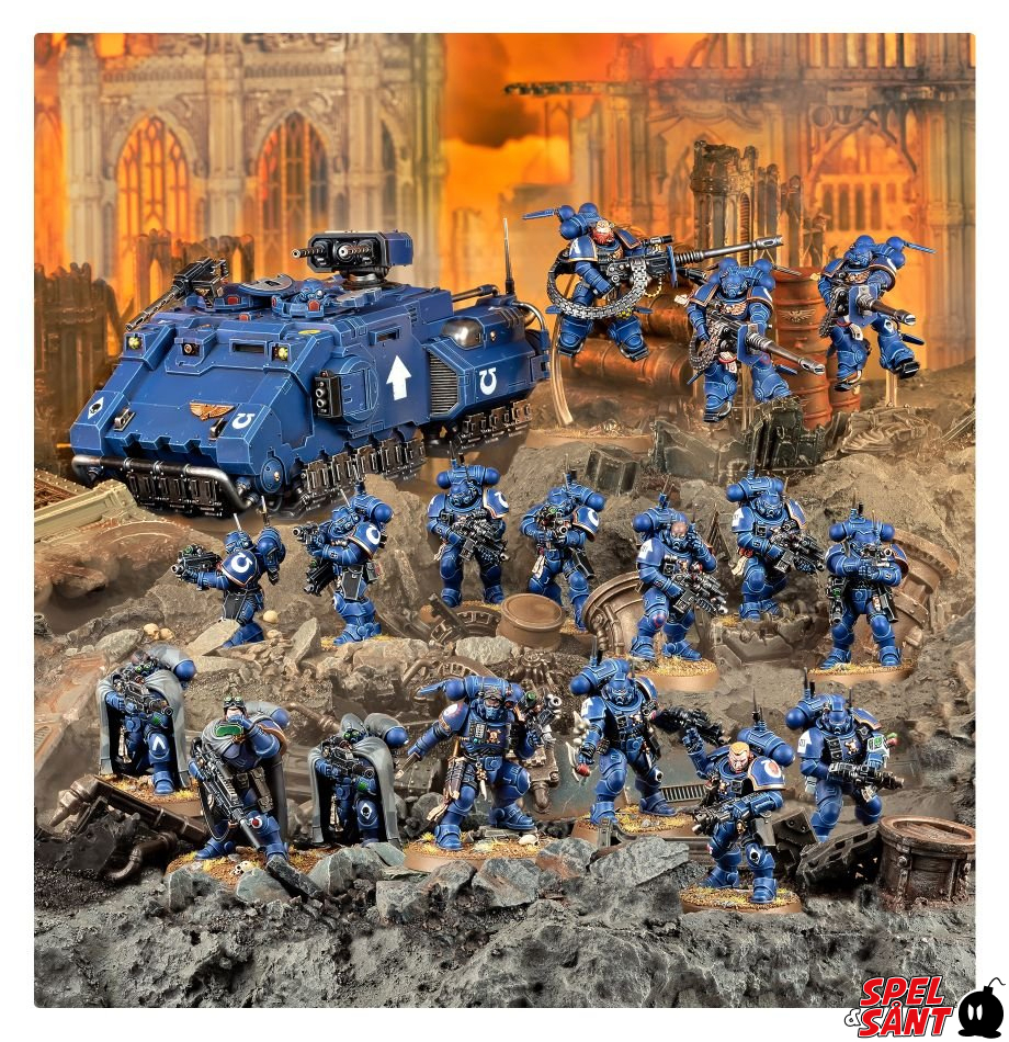 Warhammer 40K Combat Patrol Space Marines Spel & Sånt The video game store with the happiest