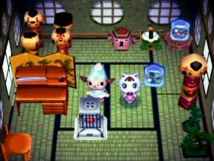 Screenshot på Animal Crossing (Amerikansk Version & Ej minneskort)