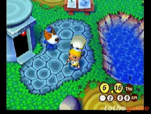 Screenshot på Animal Crossing (Amerikansk Version & Ej minneskort)