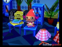 Screenshot på Animal Crossing (Amerikansk Version & Ej minneskort)