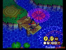 Screenshot på Animal Crossing (Amerikansk Version & Ej minneskort)