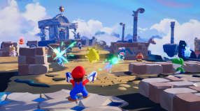 Screenshot på Mario + Rabbids Sparks of Hope