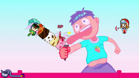 Screenshot på WarioWare Get It Together!