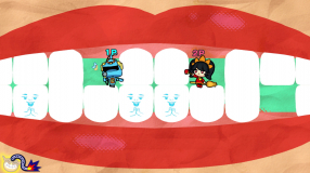 Screenshot på WarioWare Get It Together!