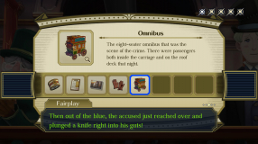 Screenshot på The Great Ace Attorney Chronicles (Amerikansk Version)