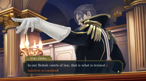 Screenshot på The Great Ace Attorney Chronicles (Amerikansk Version)