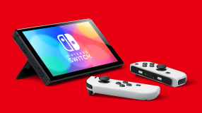 Screenshot på Nintendo Switch OLED Modell (inkl. Vita Kontrollers)