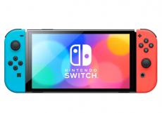 Screenshot på Nintendo Switch OLED Modell (inkl. Neon Kontrollers)