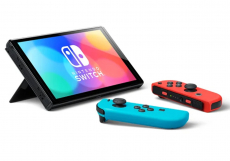 Screenshot på Nintendo Switch OLED Modell (inkl. Neon Kontrollers)