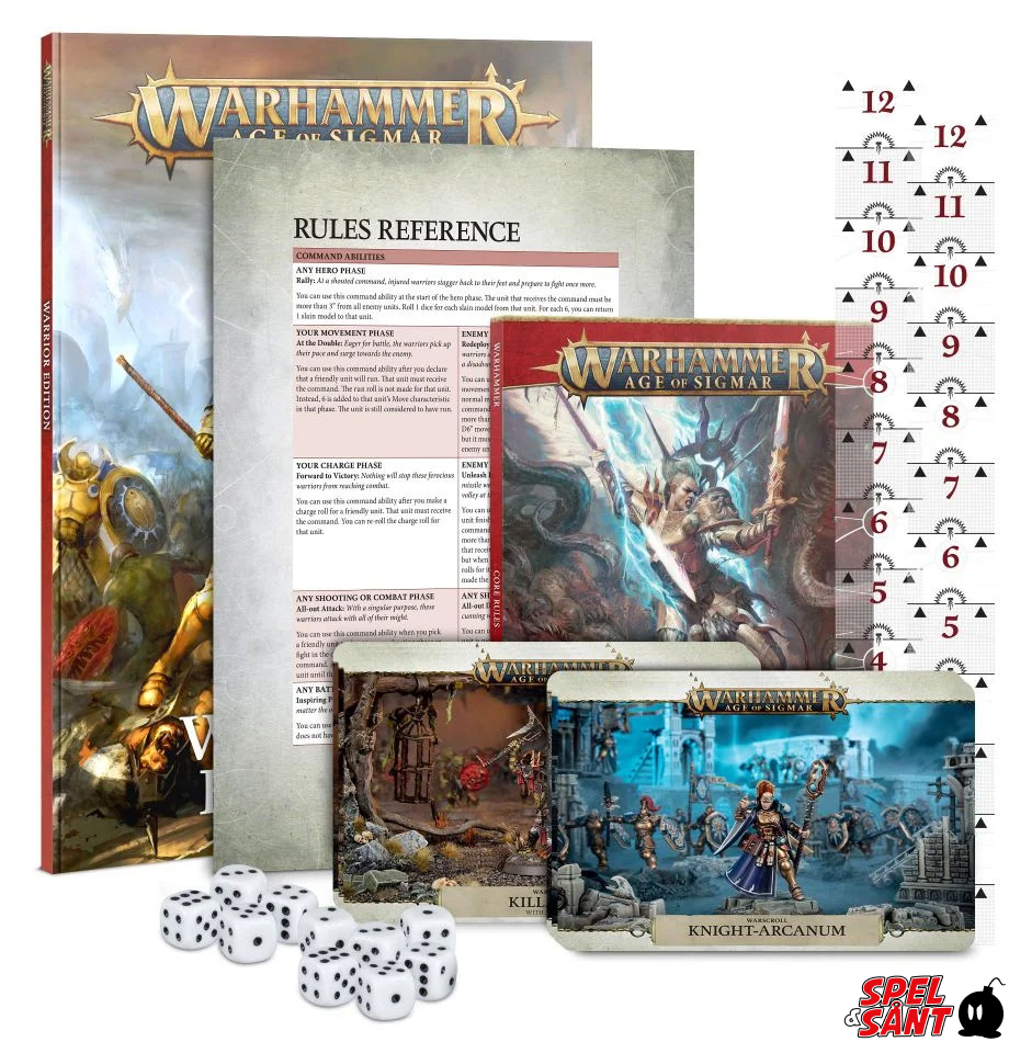 Warhammer Age of Sigmar Warrior Starter Set Spel & Sånt The video game store with the