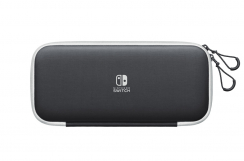 Screenshot på Nintendo Switch OLED Carrying Case & Screen Protector Svart/Vit