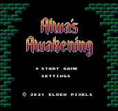 Screenshot på Alwas Awakening NES Collectors Edition