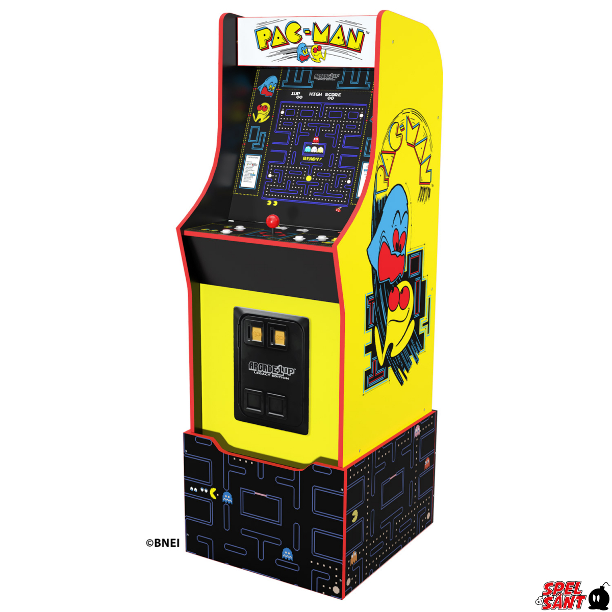 NEW Arcade1Up Super Pac-Man/Pacman Galaga Galaxian Cabinet W/ Riser Dig Dug 