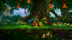 Screenshot på Marsupilami Hoobadventure - Tropical Edition