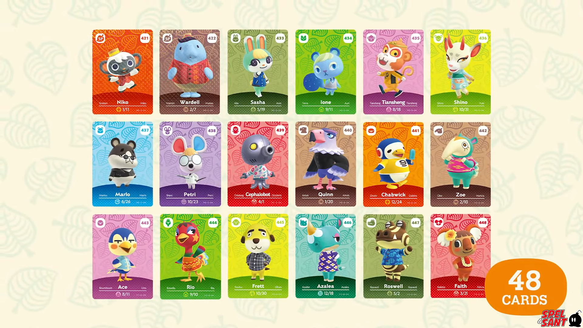 Series 5 Animal Crossing amiibo cards Pack (3st Kort) - Spel & Sånt: The game store with the happiest customers