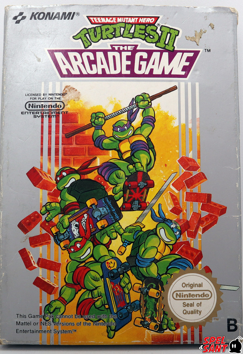 Teenage Mutant Hero Turtles II The Arcade Game inkl. Shark