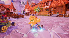 Screenshot på Chocobo GP