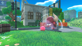 Screenshot på Kirby and the Forgotten Land (Bergsala UK4)