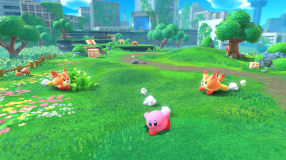 Screenshot på Kirby and the Forgotten Land (Bergsala UK4)