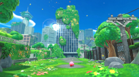 Screenshot på Kirby and the Forgotten Land (Bergsala UK4)