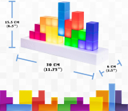 Screenshot på Paladone Tetris Icons Lights