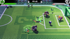 Screenshot på Mario Strikers Battle League Football (Bergsala UK4) inkl. Förhandsbokningserbjudande