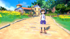 Screenshot på Pokemon Violet Bergsala UK4