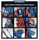 Screenshot på Warhammer 40K Space Marines - Captain In Gravis Armour