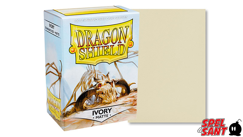 Dragon Shield Matte Yellow 100 Protective Sleeves 