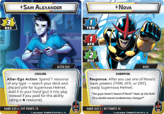 Screenshot på Marvel Champions The Card Game Nova Hero Pack Expansion