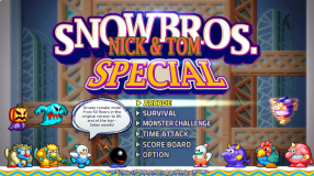 Screenshot på Snow Bros. Nick & Tom Special Edition