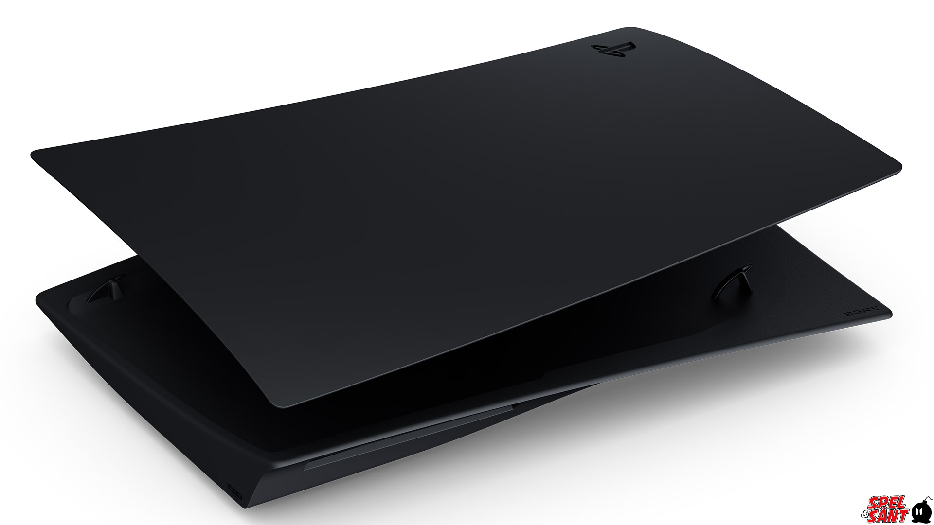 Sony Playstation 5 Console Covers Midnight Black Spel & Sånt The