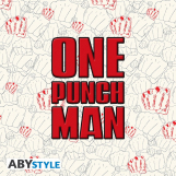 Screenshot på One Punch Man Punches Snapback Keps Vit Röd