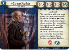 Screenshot på Arkham Horror the Card Game The Scarlet Keys Investigator Expansion