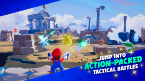 Screenshot på Mario + Rabbids Sparks of Hope