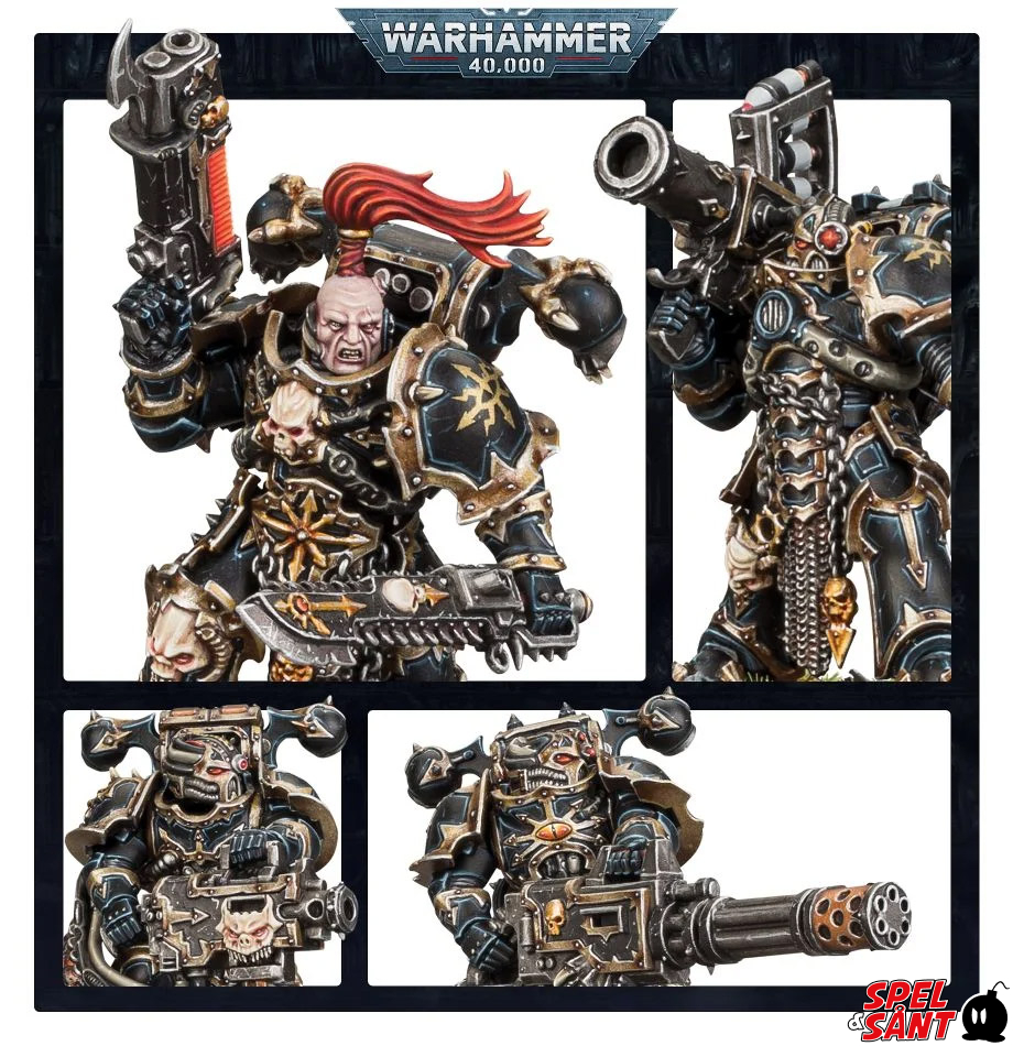 Warhammer 40K Combat Patrol Chaos Space Marines Spel & Sånt The video game store with the