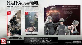 Screenshot på NieR Automata The End of YoRHa Edition (Spel på kassett)