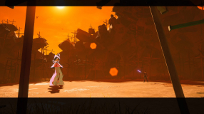 Screenshot på No More Heroes III (3) (inkl. Poster & Art Cards)