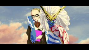 Screenshot på No More Heroes III (3) (inkl. Poster & Art Cards)