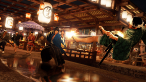 Screenshot på Like A Dragon - Ishin!
