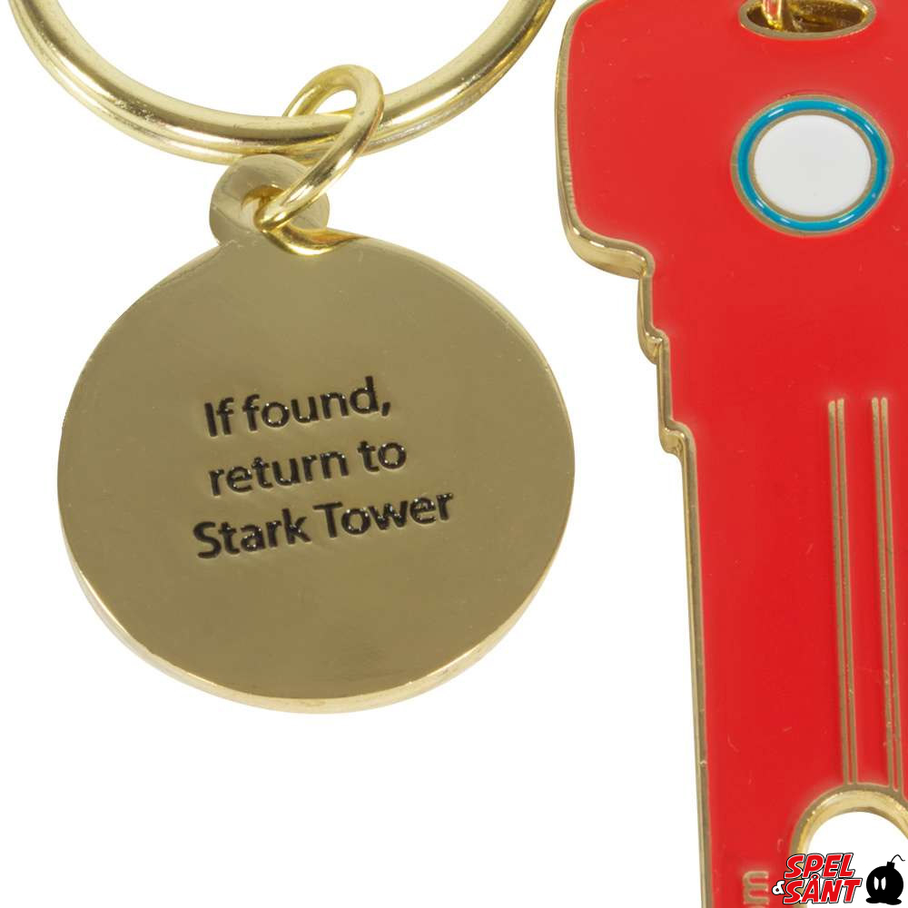 Official Marvels Iron Man Bottle Opener Keychain Spel & Sånt The