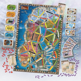 Screenshot på Ticket to Ride Northen Lights (Skandinavisk Version)