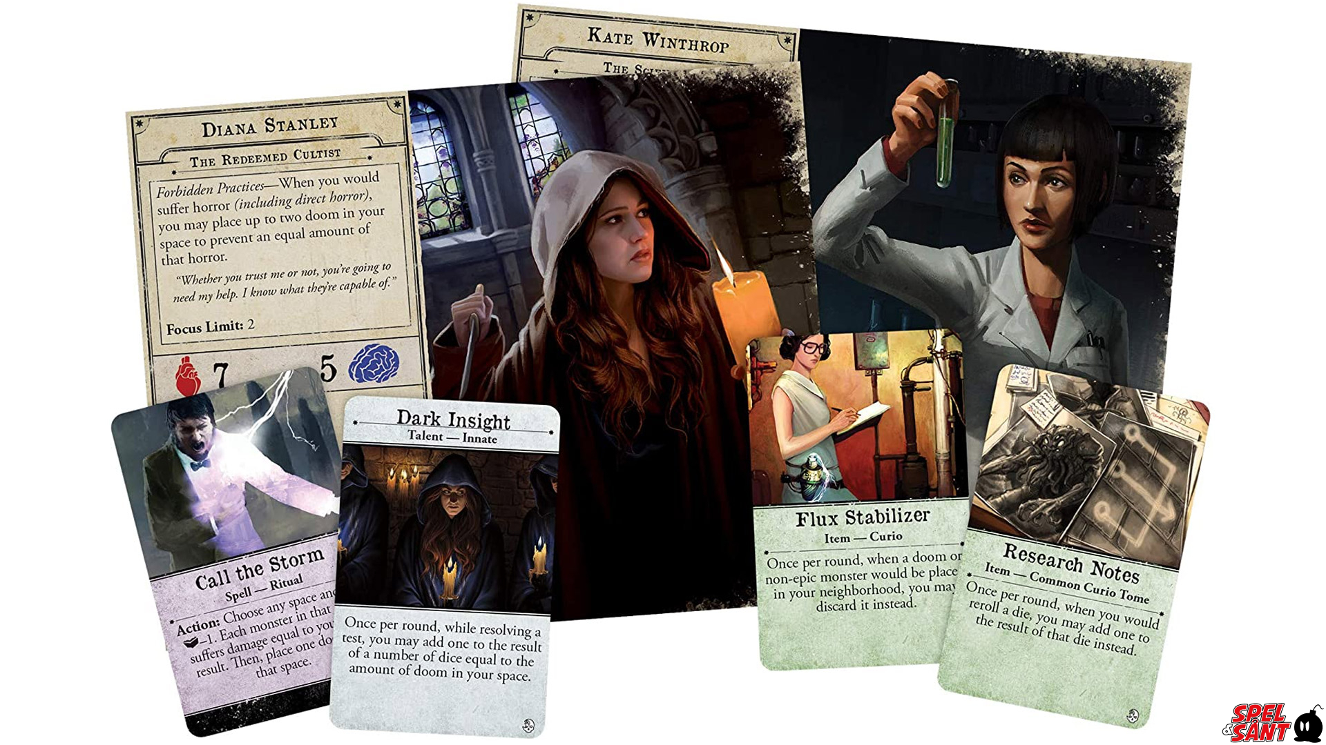 Feldherr Character Standee Compatibile con Arkham Horror